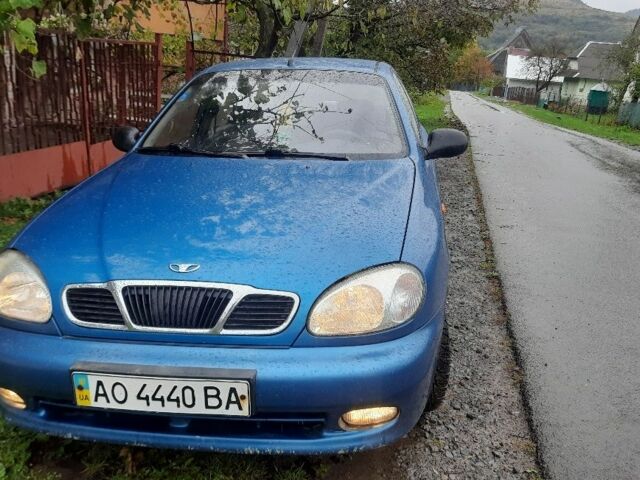 Синий Дэу Сенс, объемом двигателя 1.3 л и пробегом 52 тыс. км за 1900 $, фото 1 на Automoto.ua