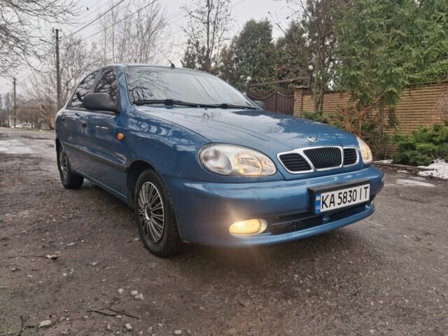 Синій Деу Сенс, об'ємом двигуна 1.4 л та пробігом 78 тис. км за 4200 $, фото 1 на Automoto.ua