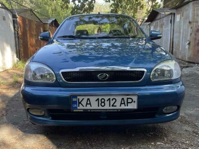 Синий Дэу Сенс, объемом двигателя 1.5 л и пробегом 200 тыс. км за 2750 $, фото 1 на Automoto.ua