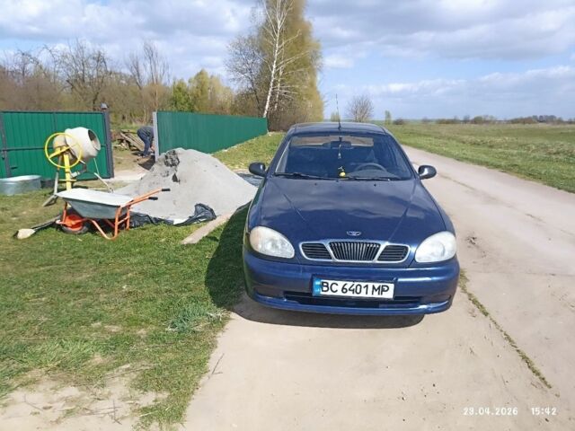 Синий Дэу Сенс, объемом двигателя 1.3 л и пробегом 100 тыс. км за 1100 $, фото 1 на Automoto.ua