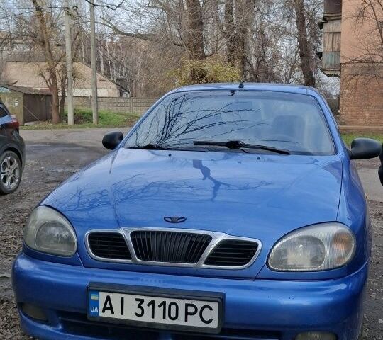 Синий Дэу Сенс, объемом двигателя 1.3 л и пробегом 230 тыс. км за 3000 $, фото 1 на Automoto.ua