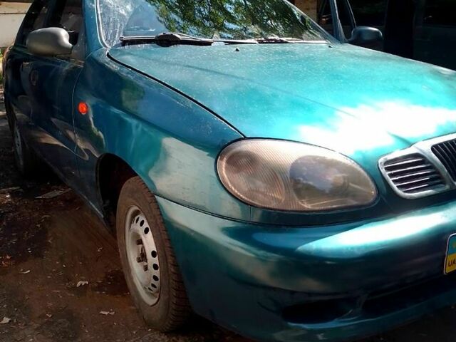 Зелений Деу Сенс, об'ємом двигуна 1.3 л та пробігом 250 тис. км за 1500 $, фото 1 на Automoto.ua