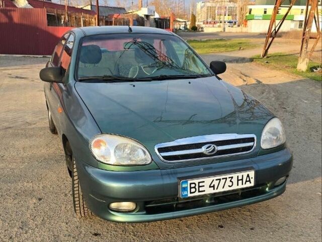 Зеленый Дэу Сенс, объемом двигателя 1.3 л и пробегом 225 тыс. км за 2300 $, фото 1 на Automoto.ua