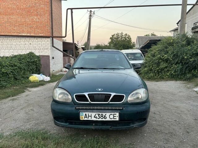 Зеленый Дэу Сенс, объемом двигателя 1.5 л и пробегом 260 тыс. км за 851 $, фото 1 на Automoto.ua