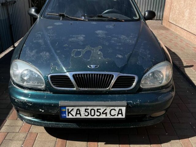 Зеленый Дэу Сенс, объемом двигателя 1.5 л и пробегом 368 тыс. км за 1200 $, фото 1 на Automoto.ua