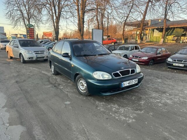Зеленый Дэу Сенс, объемом двигателя 1.5 л и пробегом 180 тыс. км за 1750 $, фото 1 на Automoto.ua