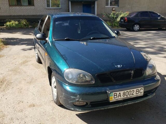 Зелений Деу Сенс, об'ємом двигуна 1.3 л та пробігом 246 тис. км за 2200 $, фото 1 на Automoto.ua