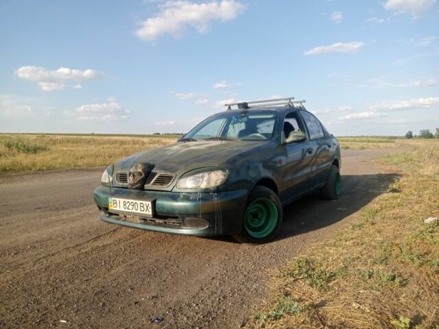 Зеленый Дэу Сенс, объемом двигателя 1.5 л и пробегом 1000 тыс. км за 946 $, фото 1 на Automoto.ua