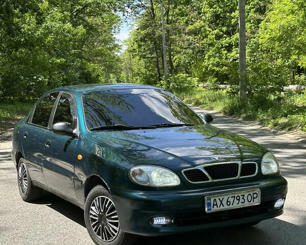 Зеленый Дэу Сенс, объемом двигателя 1.3 л и пробегом 218 тыс. км за 2000 $, фото 1 на Automoto.ua