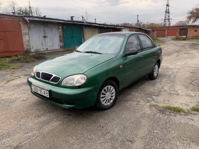 Зеленый Дэу Сенс, объемом двигателя 1.3 л и пробегом 230 тыс. км за 1000 $, фото 1 на Automoto.ua