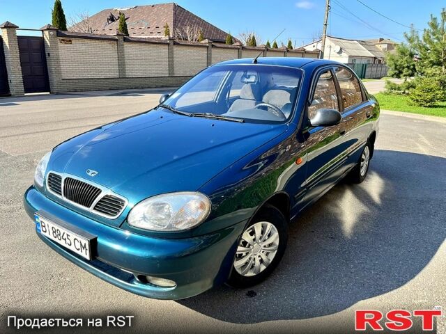 Зеленый Дэу Сенс, объемом двигателя 1.3 л и пробегом 190 тыс. км за 2400 $, фото 1 на Automoto.ua