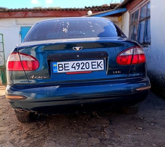 Зелений Деу Сенс, об'ємом двигуна 1.3 л та пробігом 262 тис. км за 1200 $, фото 1 на Automoto.ua