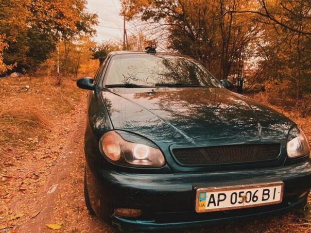 Зеленый Дэу Сенс, объемом двигателя 1.5 л и пробегом 305 тыс. км за 2500 $, фото 1 на Automoto.ua