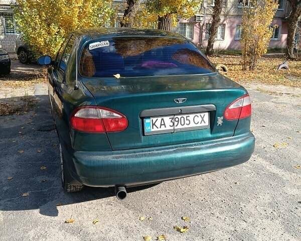 Зеленый Дэу Сенс, объемом двигателя 1.6 л и пробегом 341 тыс. км за 2600 $, фото 1 на Automoto.ua