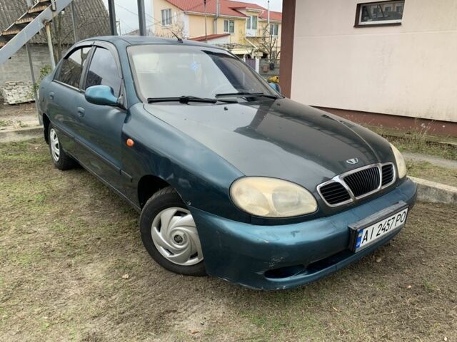 Зелений Деу Сенс, об'ємом двигуна 1.3 л та пробігом 366 тис. км за 1100 $, фото 1 на Automoto.ua