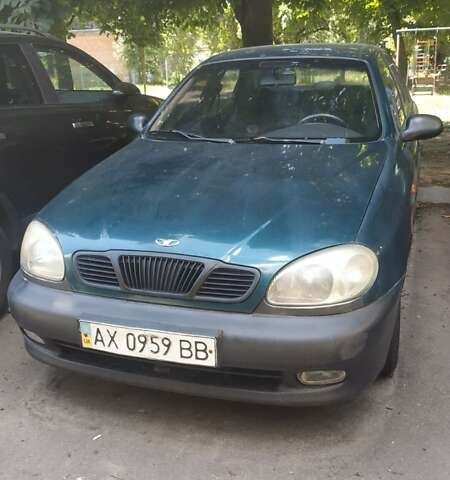 Зеленый Дэу Сенс, объемом двигателя 1.3 л и пробегом 267 тыс. км за 1600 $, фото 1 на Automoto.ua