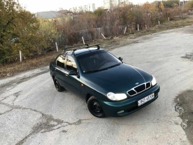 Зелений Деу Сенс, об'ємом двигуна 1.3 л та пробігом 250 тис. км за 1503 $, фото 1 на Automoto.ua