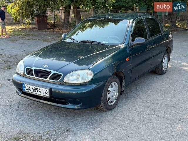 Зелений Деу Сенс, об'ємом двигуна 1.3 л та пробігом 150 тис. км за 2000 $, фото 1 на Automoto.ua