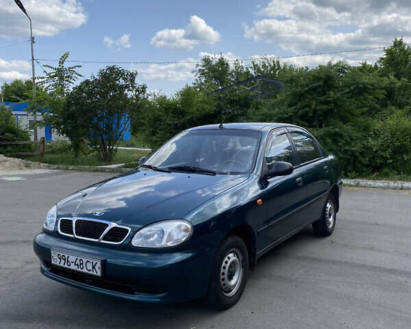 Зеленый Дэу Сенс, объемом двигателя 1.3 л и пробегом 96 тыс. км за 2499 $, фото 1 на Automoto.ua