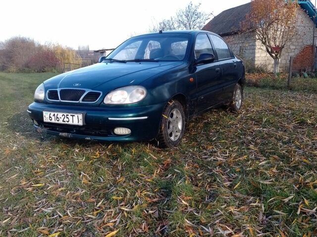 Зелений Деу Сенс, об'ємом двигуна 1.3 л та пробігом 180 тис. км за 1050 $, фото 1 на Automoto.ua