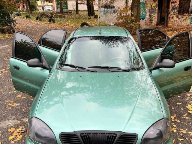 Зелений Деу Сенс, об'ємом двигуна 1.5 л та пробігом 196 тис. км за 3600 $, фото 1 на Automoto.ua