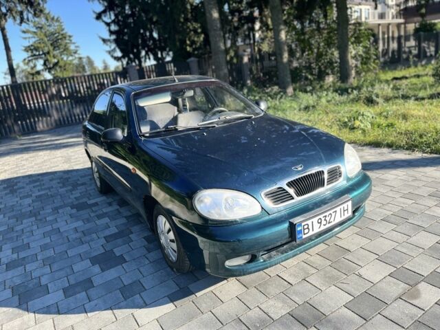 Зеленый Дэу Сенс, объемом двигателя 1.5 л и пробегом 198 тыс. км за 2150 $, фото 1 на Automoto.ua