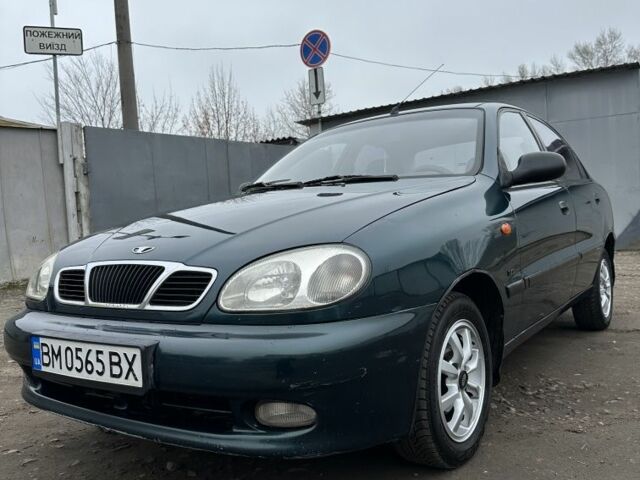 Зеленый Дэу Сенс, объемом двигателя 1.3 л и пробегом 245 тыс. км за 2200 $, фото 1 на Automoto.ua