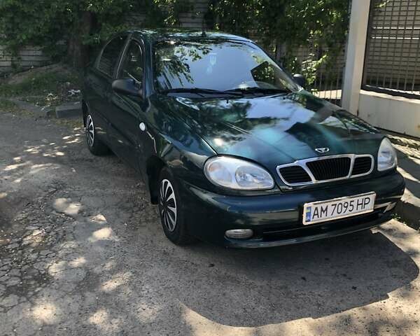 Зеленый Дэу Сенс, объемом двигателя 1.3 л и пробегом 150 тыс. км за 2200 $, фото 1 на Automoto.ua
