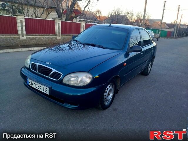 Зеленый Дэу Сенс, объемом двигателя 1.3 л и пробегом 192 тыс. км за 1400 $, фото 1 на Automoto.ua