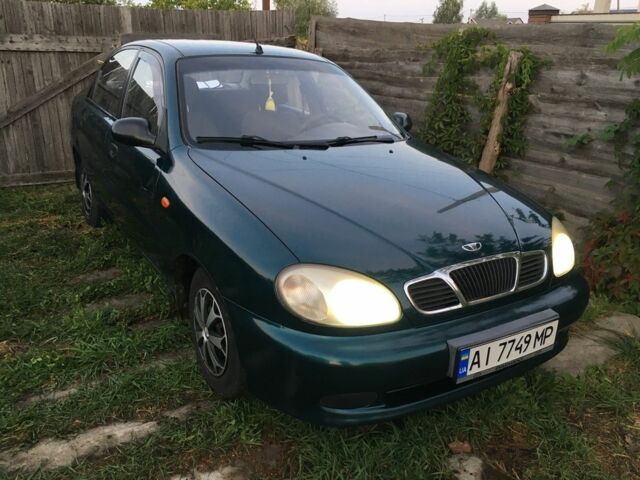 Зеленый Дэу Сенс, объемом двигателя 1.3 л и пробегом 270 тыс. км за 2300 $, фото 1 на Automoto.ua