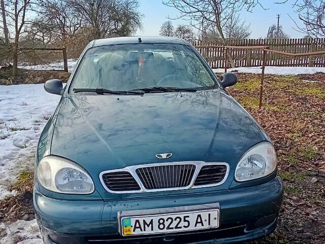 Зеленый Дэу Сенс, объемом двигателя 1.3 л и пробегом 148 тыс. км за 1350 $, фото 1 на Automoto.ua