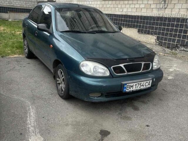 Зеленый Дэу Сенс, объемом двигателя 1.3 л и пробегом 170 тыс. км за 1000 $, фото 1 на Automoto.ua