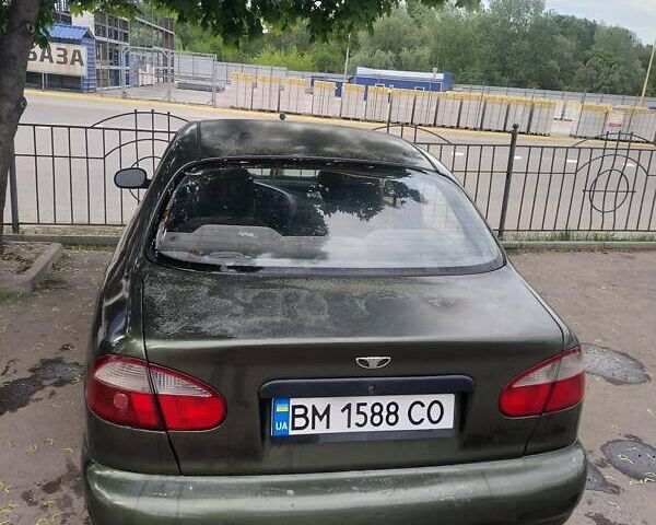 Зеленый Дэу Сенс, объемом двигателя 1.6 л и пробегом 195 тыс. км за 1700 $, фото 1 на Automoto.ua