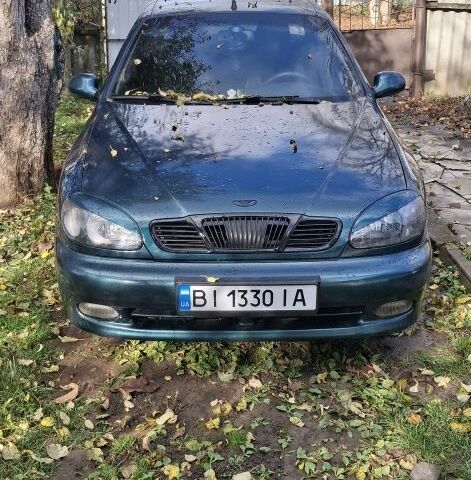 Зеленый Дэу Сенс, объемом двигателя 1.5 л и пробегом 280 тыс. км за 2600 $, фото 1 на Automoto.ua