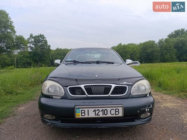 Зеленый Дэу Сенс, объемом двигателя 1.6 л и пробегом 266 тыс. км за 1500 $, фото 1 на Automoto.ua