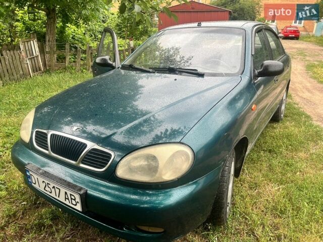 Зеленый Дэу Сенс, объемом двигателя 1.3 л и пробегом 323 тыс. км за 1350 $, фото 1 на Automoto.ua