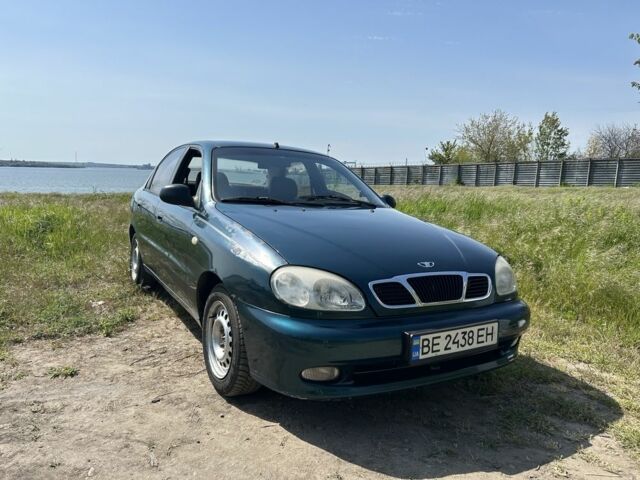 Зеленый Дэу Сенс, объемом двигателя 1.6 л и пробегом 200 тыс. км за 1200 $, фото 1 на Automoto.ua