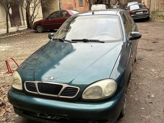 Зелений Деу Сенс, об'ємом двигуна 1.3 л та пробігом 151 тис. км за 2000 $, фото 1 на Automoto.ua