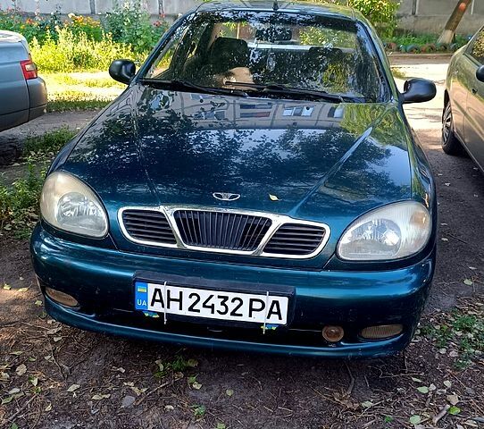 Зеленый Дэу Сенс, объемом двигателя 1.3 л и пробегом 297 тыс. км за 2000 $, фото 1 на Automoto.ua