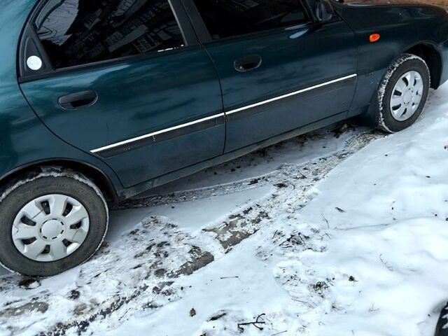 Зелений Деу Сенс, об'ємом двигуна 1.3 л та пробігом 185 тис. км за 2100 $, фото 1 на Automoto.ua