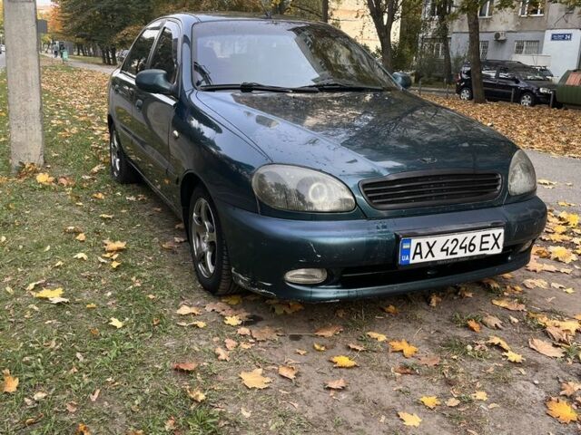Зелений Деу Сенс, об'ємом двигуна 1.5 л та пробігом 250 тис. км за 2000 $, фото 1 на Automoto.ua