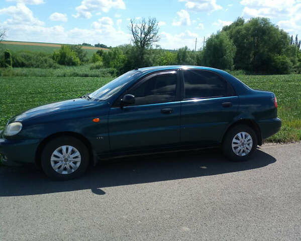 Зеленый Дэу Сенс, объемом двигателя 1.3 л и пробегом 159 тыс. км за 2250 $, фото 1 на Automoto.ua