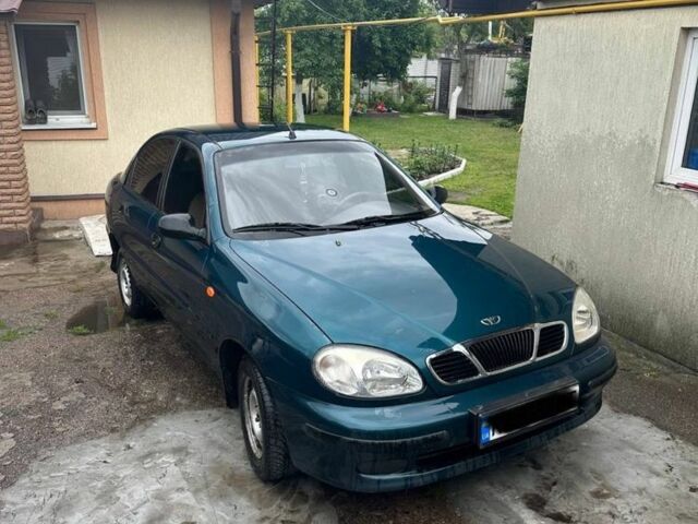 Зеленый Дэу Сенс, объемом двигателя 1.3 л и пробегом 165 тыс. км за 2350 $, фото 1 на Automoto.ua