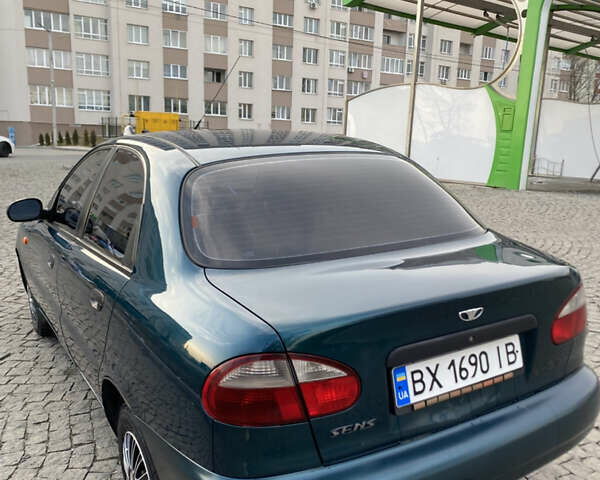 Зеленый Дэу Сенс, объемом двигателя 1.3 л и пробегом 203 тыс. км за 2100 $, фото 1 на Automoto.ua
