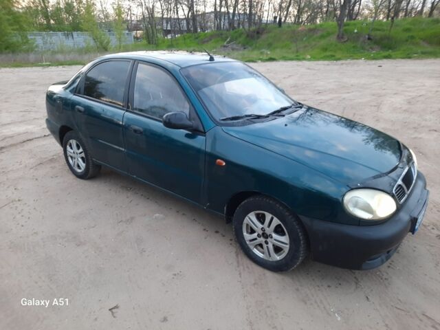 Зеленый Дэу Сенс, объемом двигателя 1.5 л и пробегом 158 тыс. км за 1450 $, фото 1 на Automoto.ua