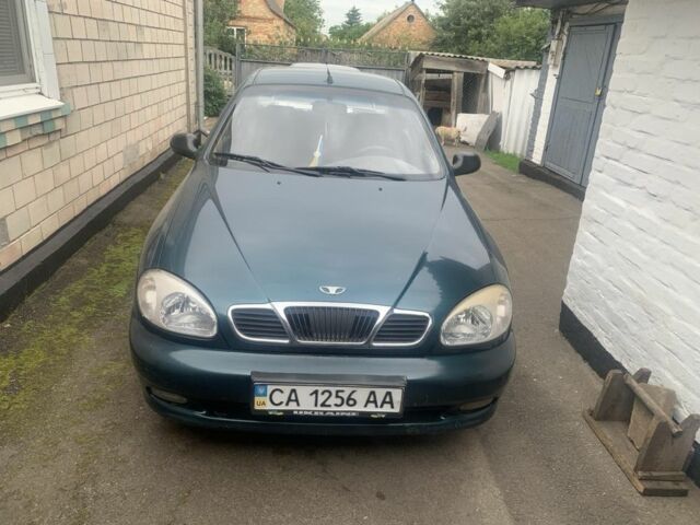 Зеленый Дэу Сенс, объемом двигателя 1.3 л и пробегом 154 тыс. км за 2200 $, фото 1 на Automoto.ua