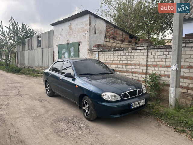Зеленый Дэу Сенс, объемом двигателя 1.3 л и пробегом 162 тыс. км за 2500 $, фото 1 на Automoto.ua