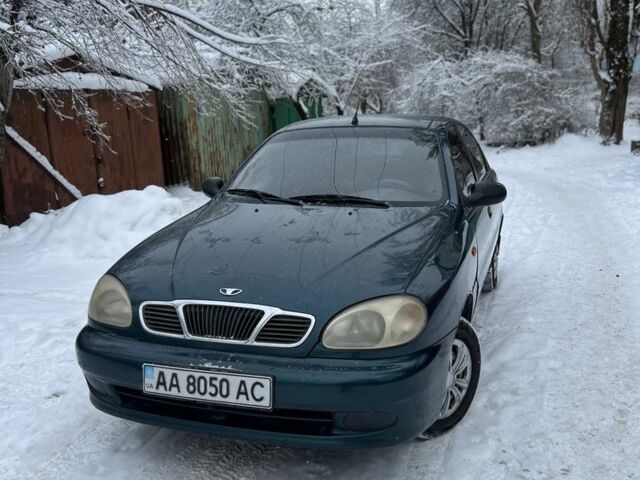 Зеленый Дэу Сенс, объемом двигателя 1.5 л и пробегом 195 тыс. км за 2200 $, фото 1 на Automoto.ua