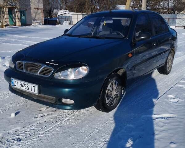 Зеленый Дэу Сенс, объемом двигателя 1.3 л и пробегом 265 тыс. км за 2050 $, фото 1 на Automoto.ua