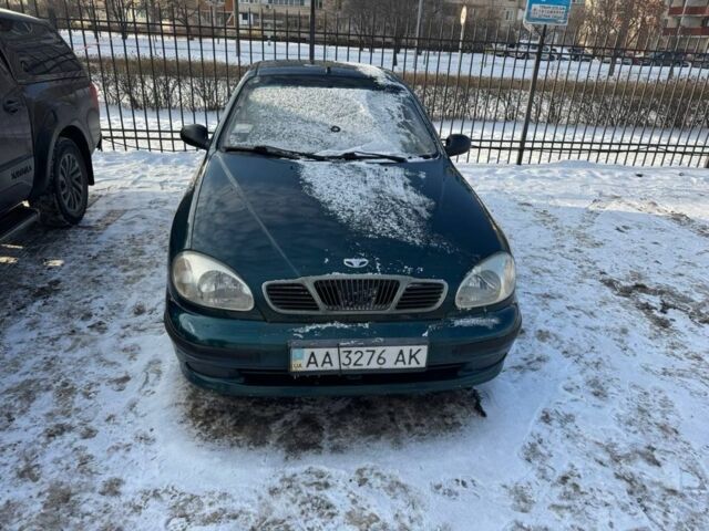 Зеленый Дэу Сенс, объемом двигателя 1.3 л и пробегом 240 тыс. км за 1600 $, фото 1 на Automoto.ua